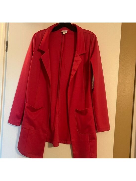 LuLaRoe Jackets & Blazers - Lularoe Gwen Blazer NWT Raspberry Pink XS